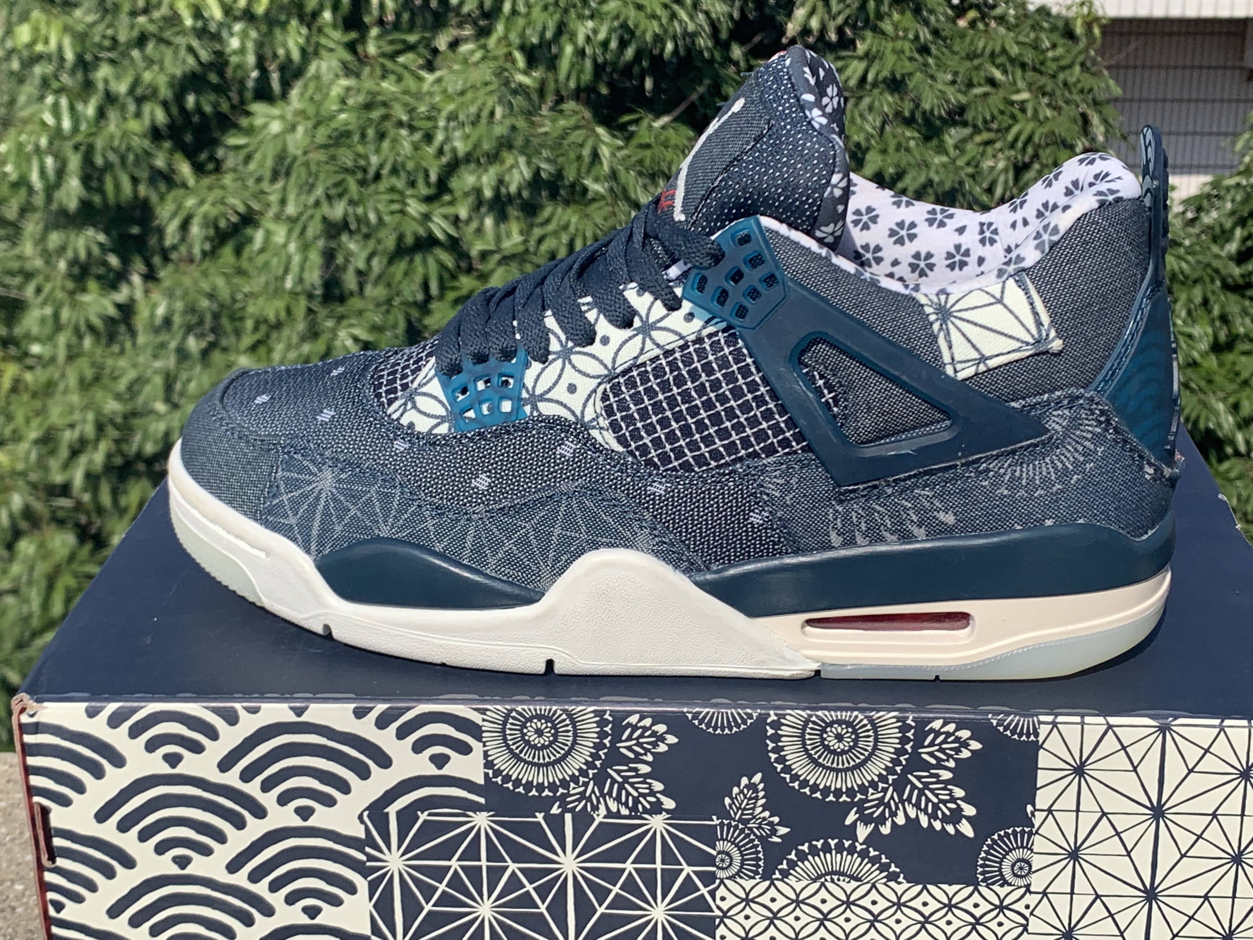 jordan air jordan 4 retro - Azul Rojo