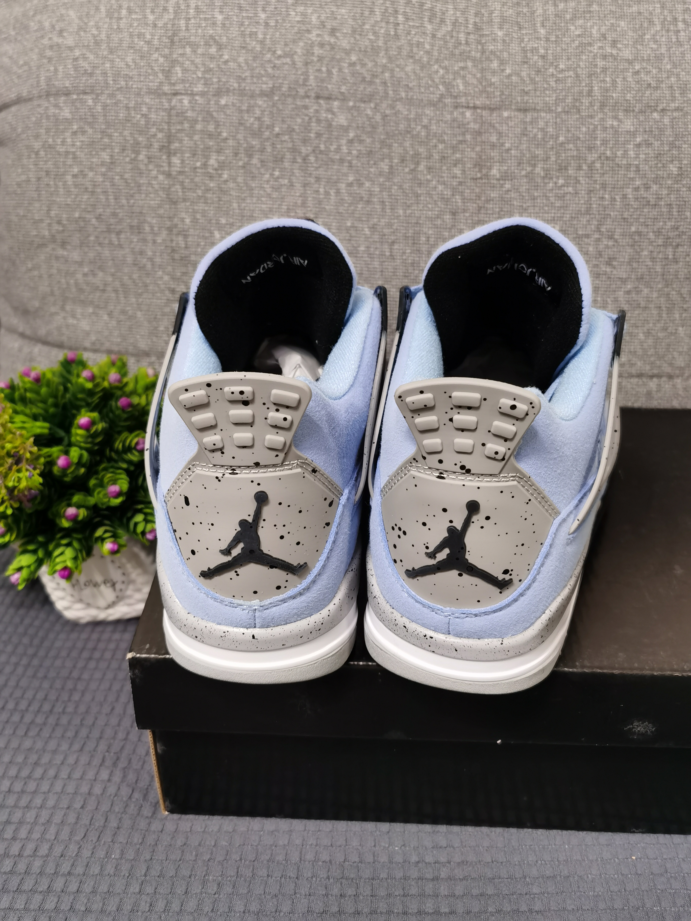 jordan air jordan 4 retro - Celeste Gris