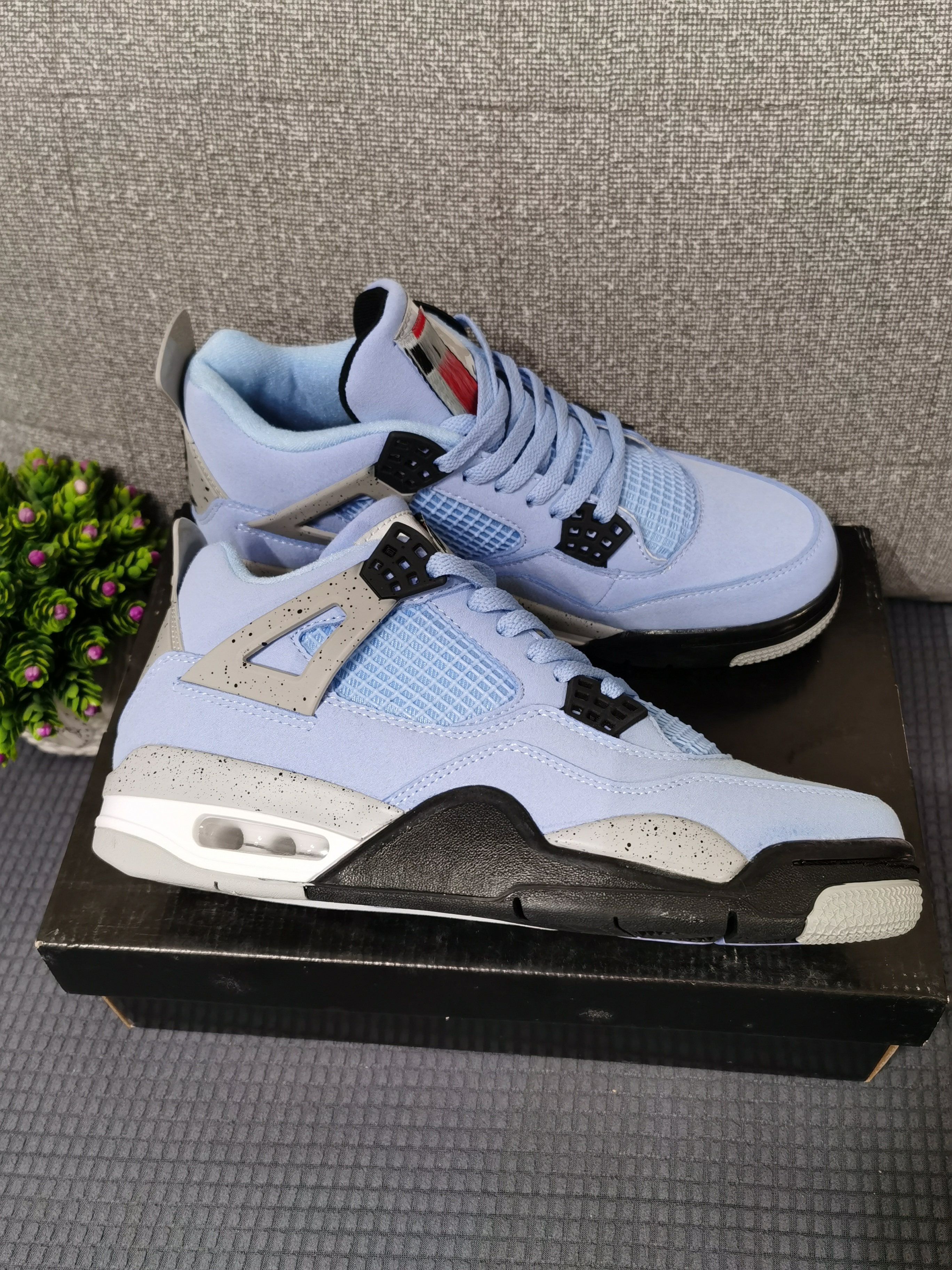 jordan air jordan 4 retro - Celeste Gris