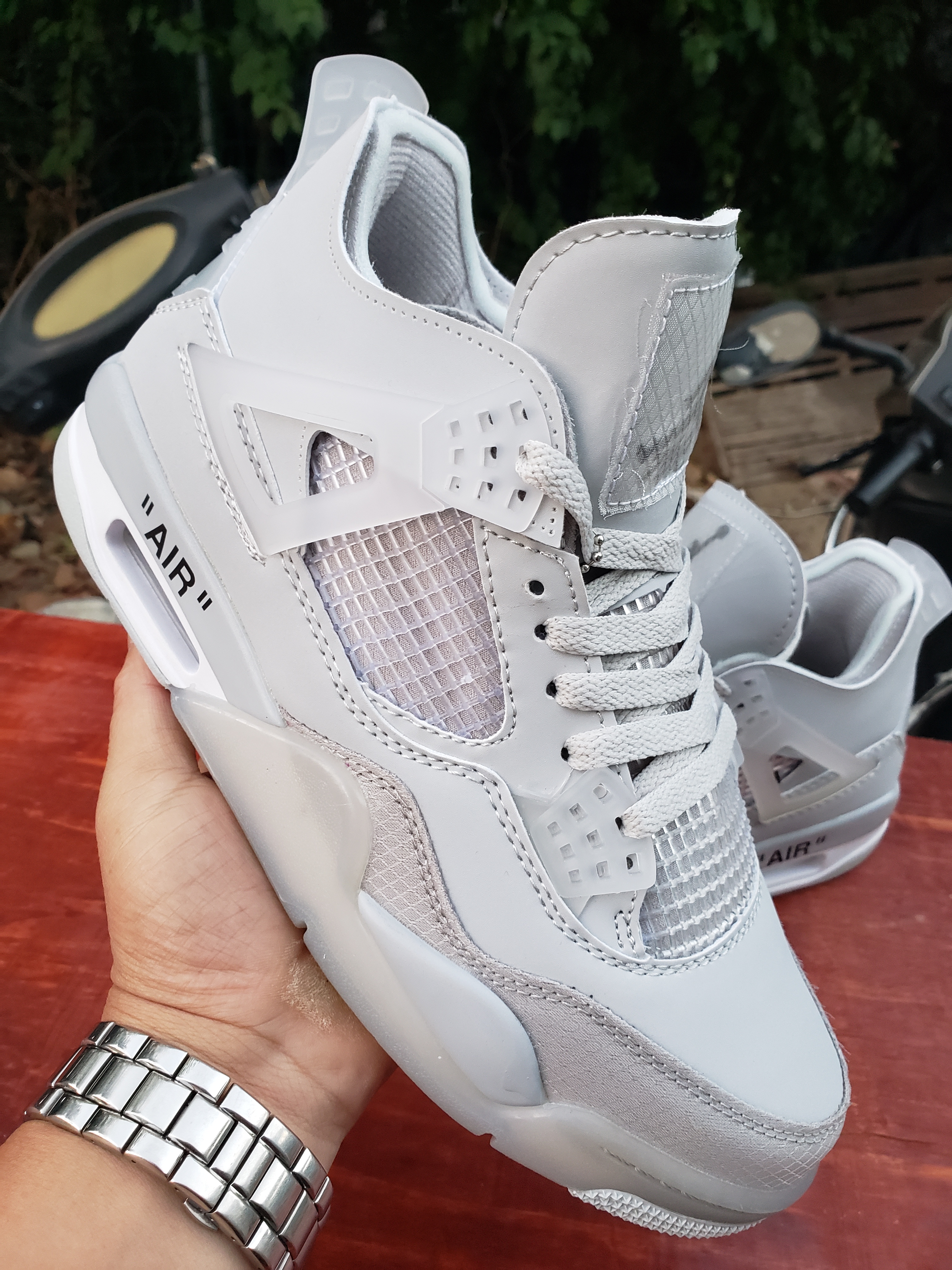 jordan air jordan 4 retro - Gris