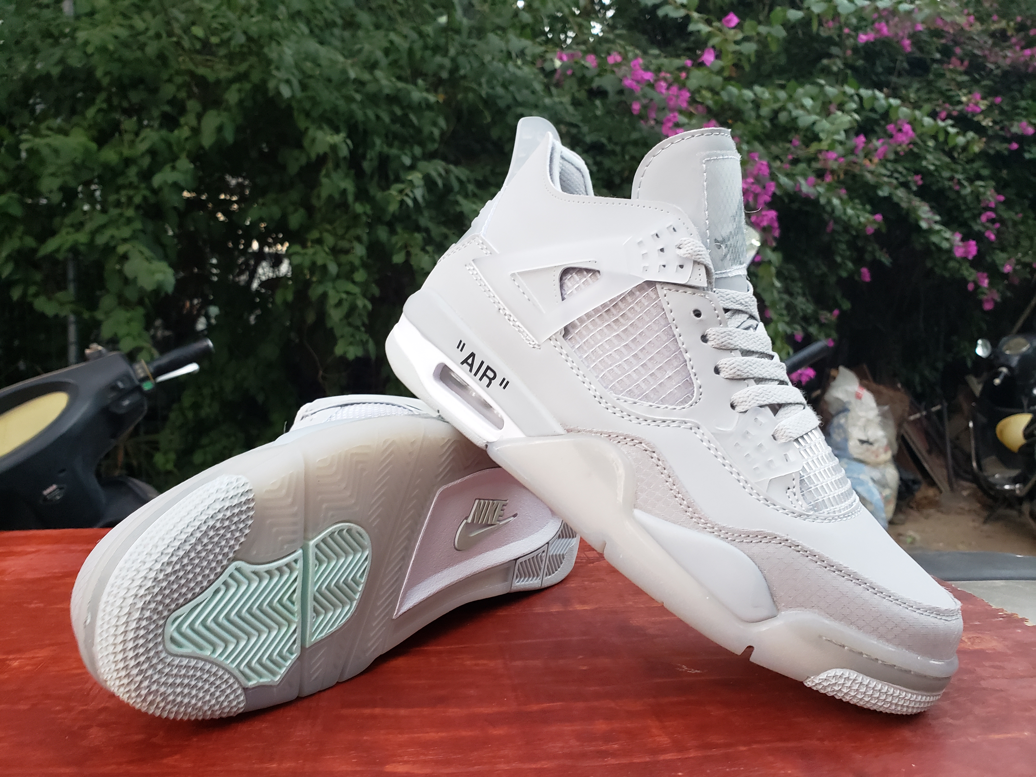 jordan air jordan 4 retro - Gris