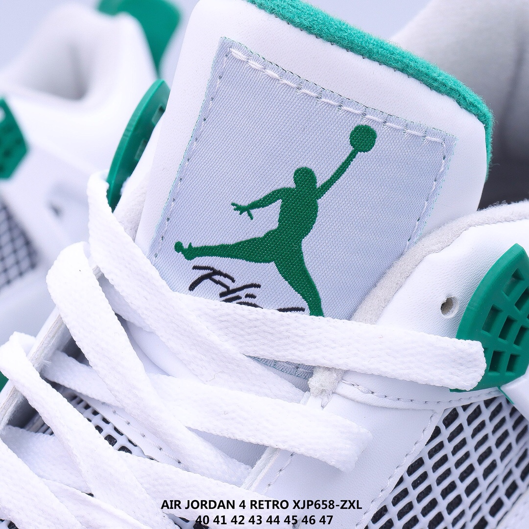 jordan air jordan 4 retro - Blanco Verde