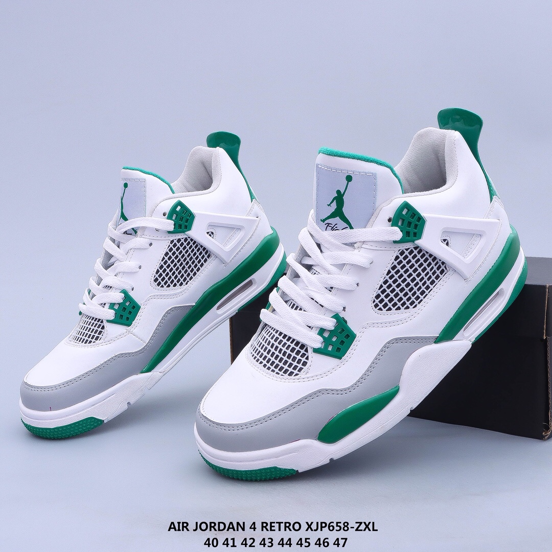 jordan air jordan 4 retro - Blanco Verde