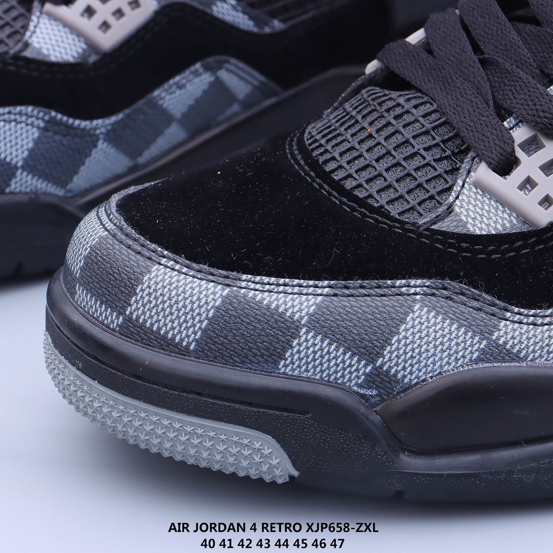 jordan air jordan 4 retro - Negro Gris