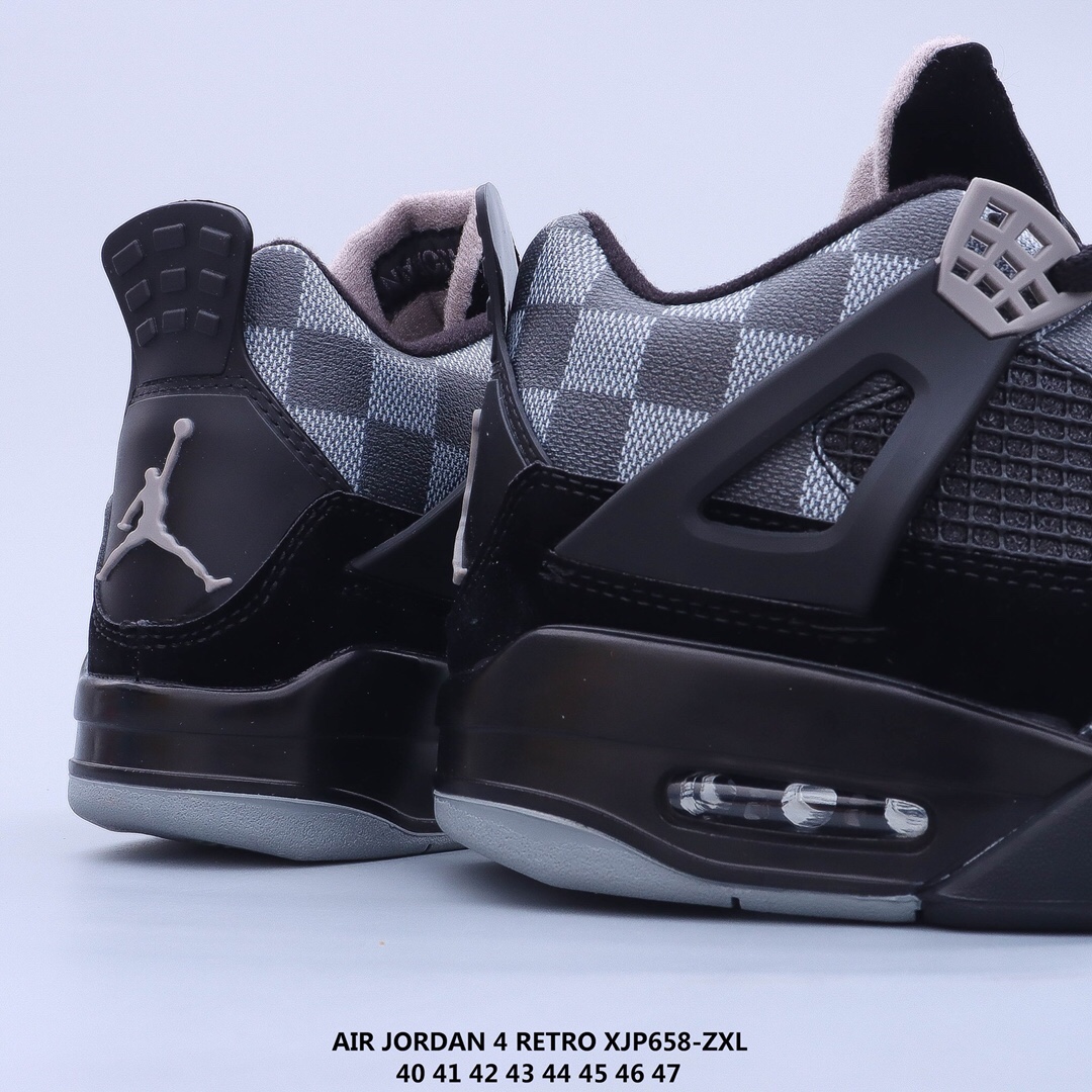 jordan air jordan 4 retro - Negro Gris