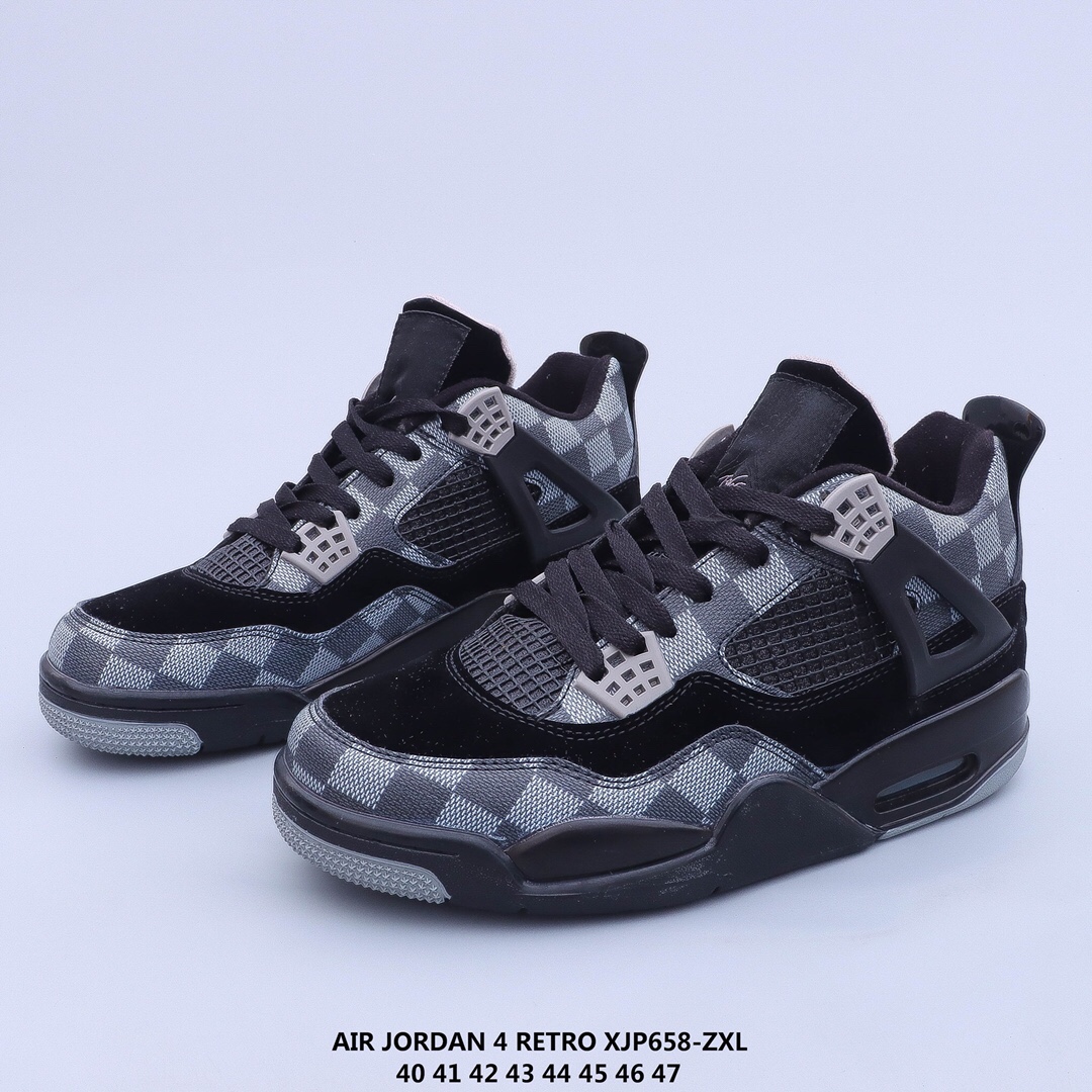 jordan air jordan 4 retro - Negro Gris
