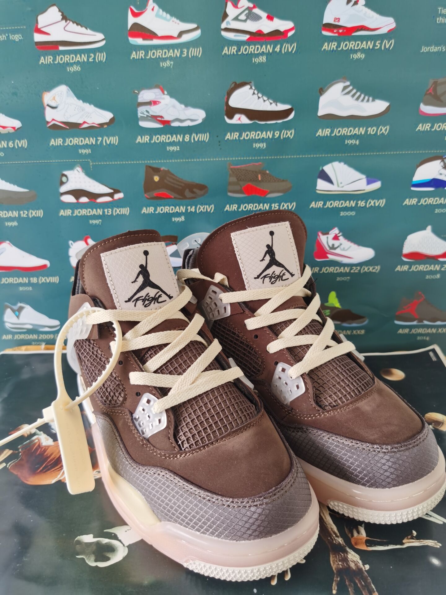 jordan air jordan 4 retro - Cafe Gris