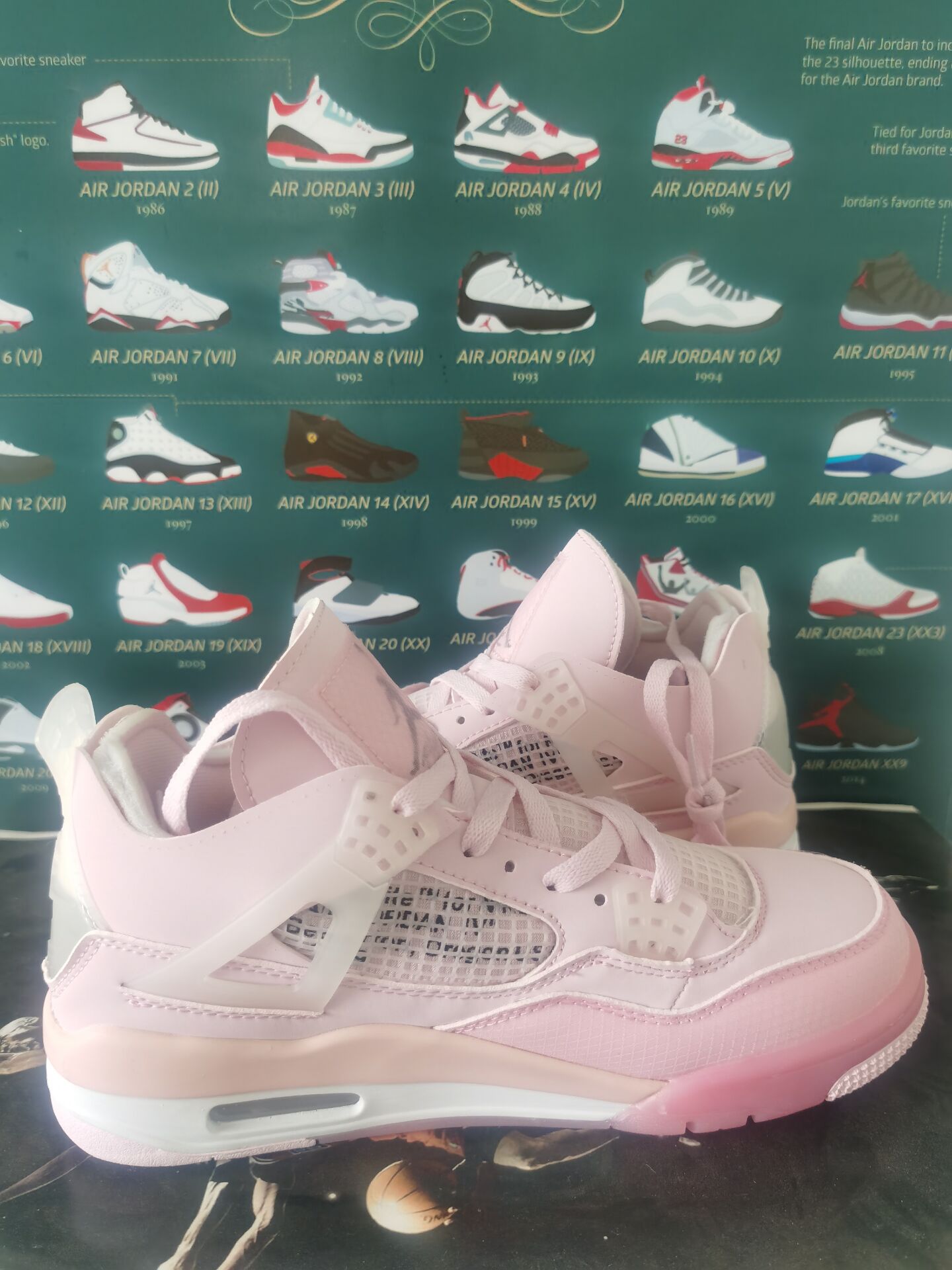 jordan air jordan 4 retro - Rosado