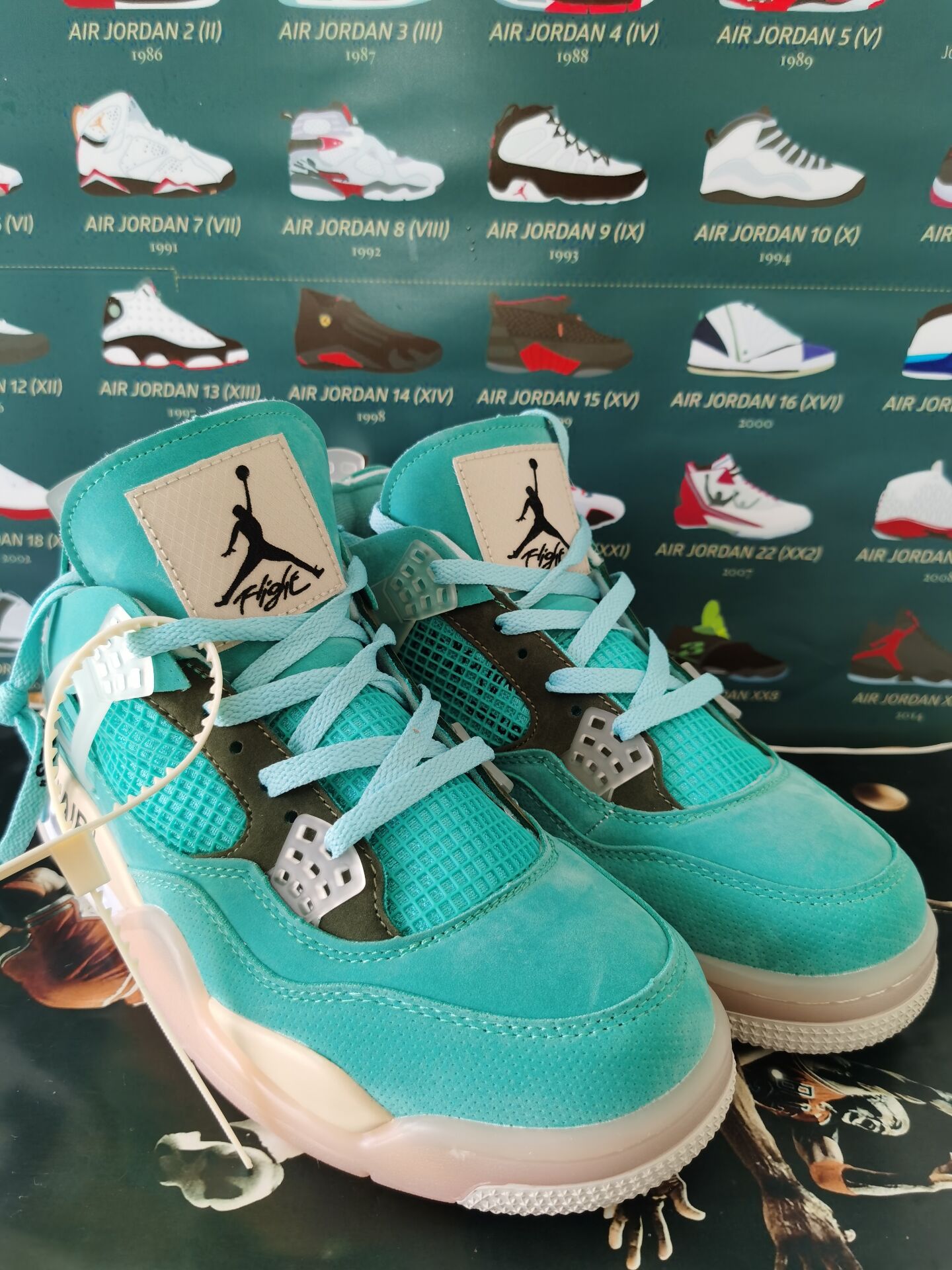 jordan air jordan 4 retro - Verde