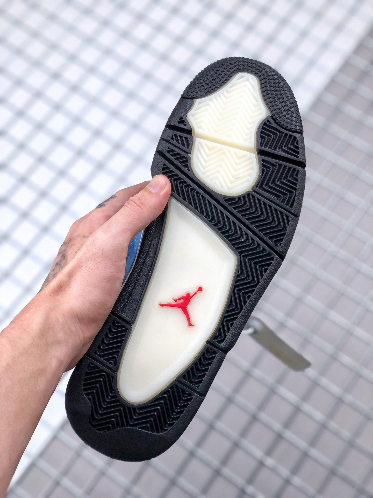 jordan air jordan 4 retro - Celeste Negro Rojo