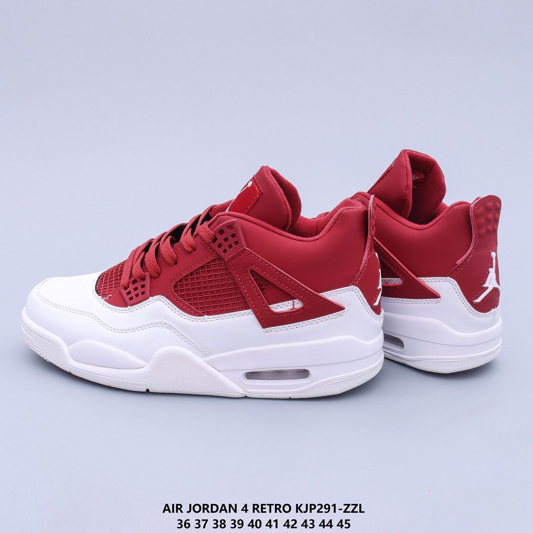 jordan air jordan 4 retro - Blanco Rojo