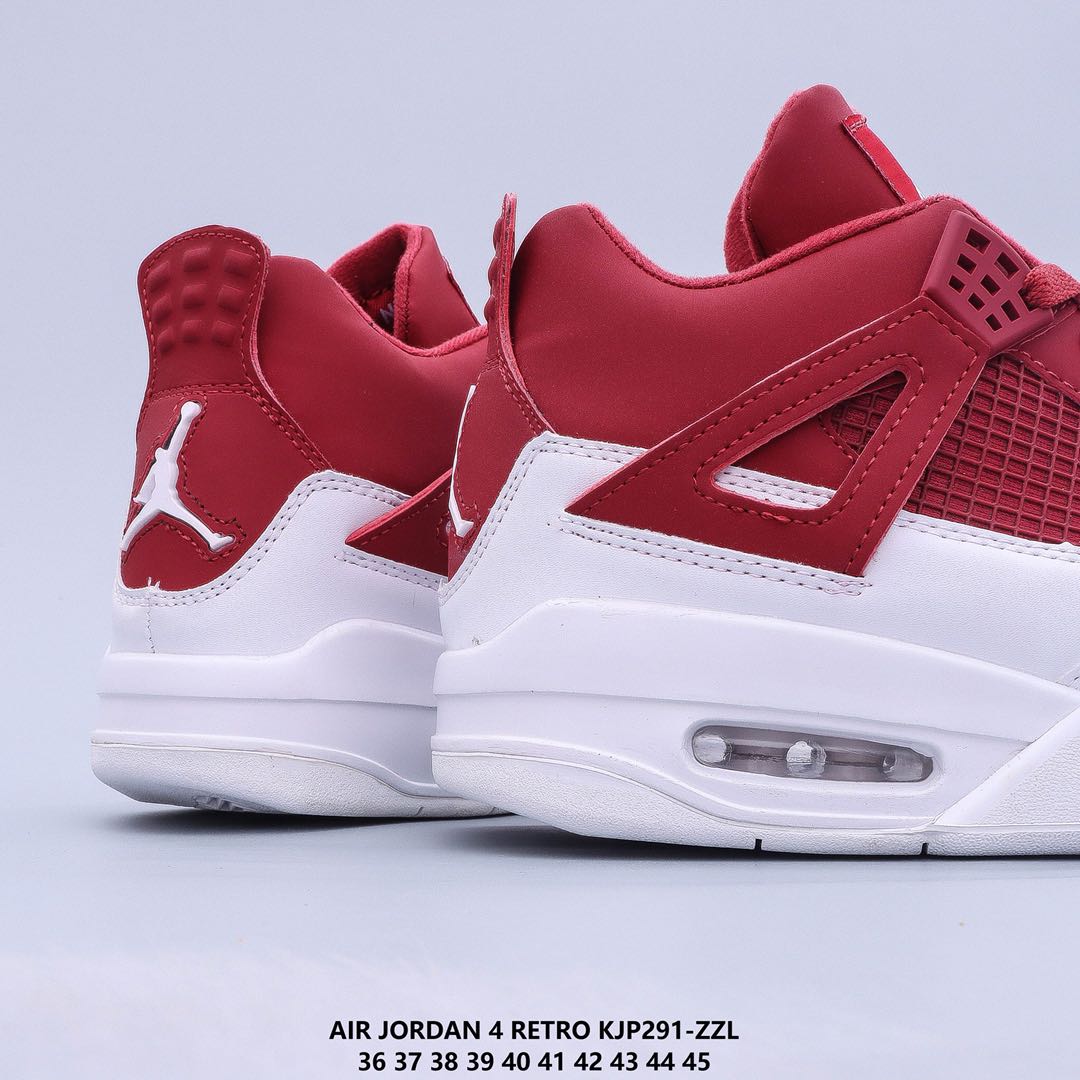 jordan air jordan 4 retro - Blanco Rojo
