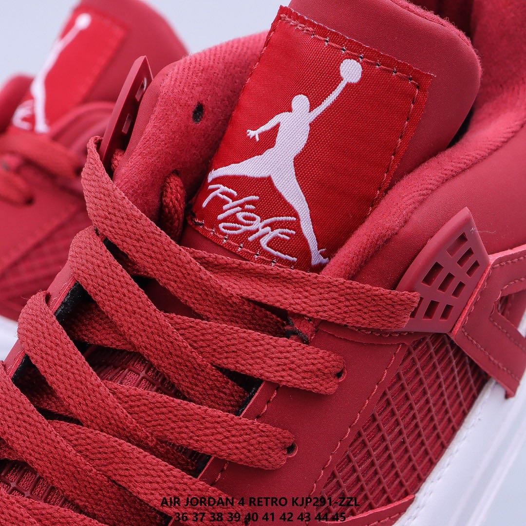 jordan air jordan 4 retro - Blanco Rojo