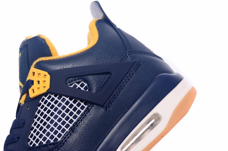jordan air jordan 4 retro - Azul Amarillo Blanco