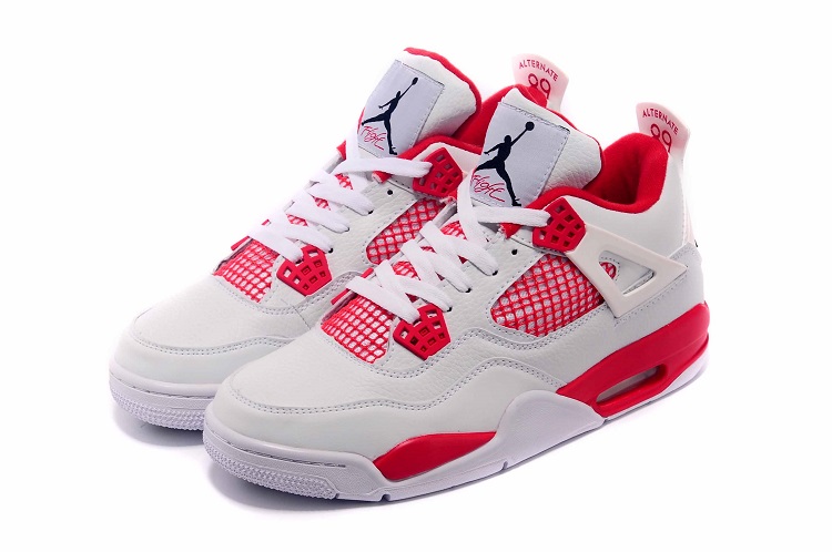 jordan air jordan 4 retro - Blanco Rojo