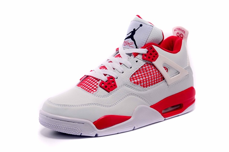 jordan air jordan 4 retro - Blanco Rojo