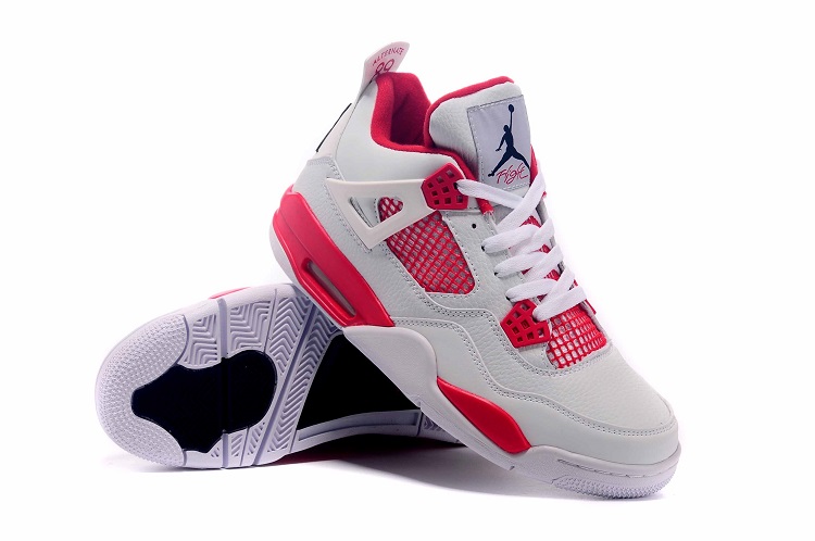 jordan air jordan 4 retro - Blanco Rojo