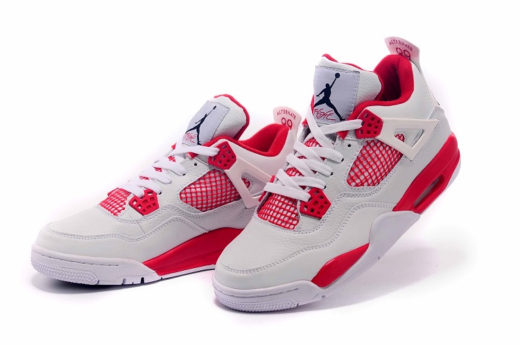 jordan air jordan 4 retro - Blanco Rojo