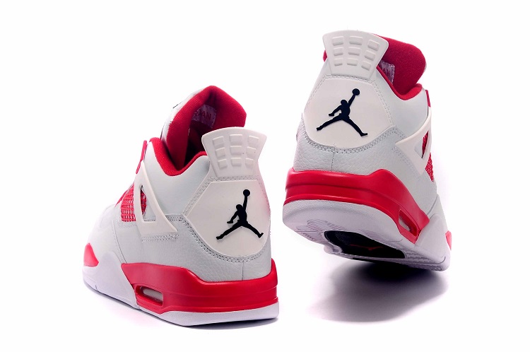 jordan air jordan 4 retro - Blanco Rojo