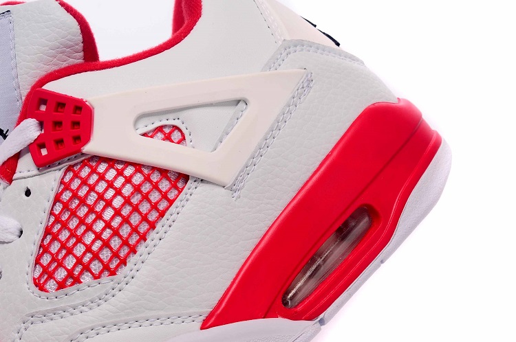 jordan air jordan 4 retro - Blanco Rojo