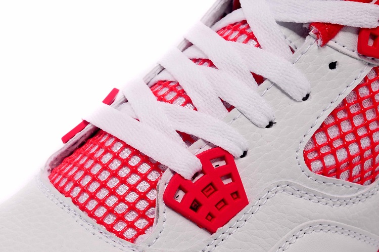 jordan air jordan 4 retro - Blanco Rojo