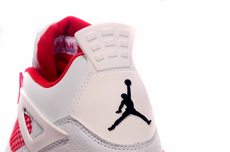 jordan air jordan 4 retro - Blanco Rojo