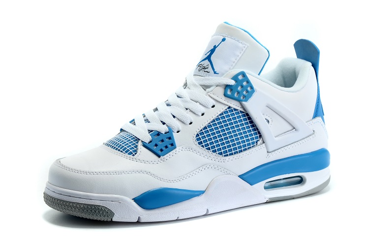 jordan air jordan 4 retro - Celeste Blanco Gris
