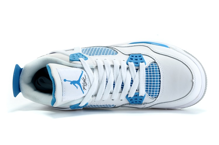 jordan air jordan 4 retro - Celeste Blanco Gris
