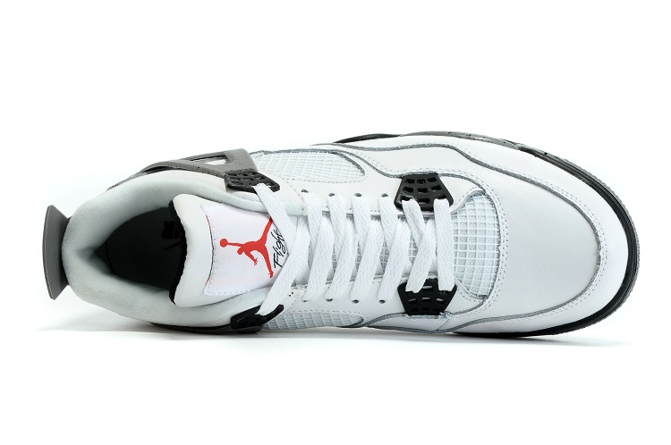 jordan air jordan 4 retro - Gris Blanco