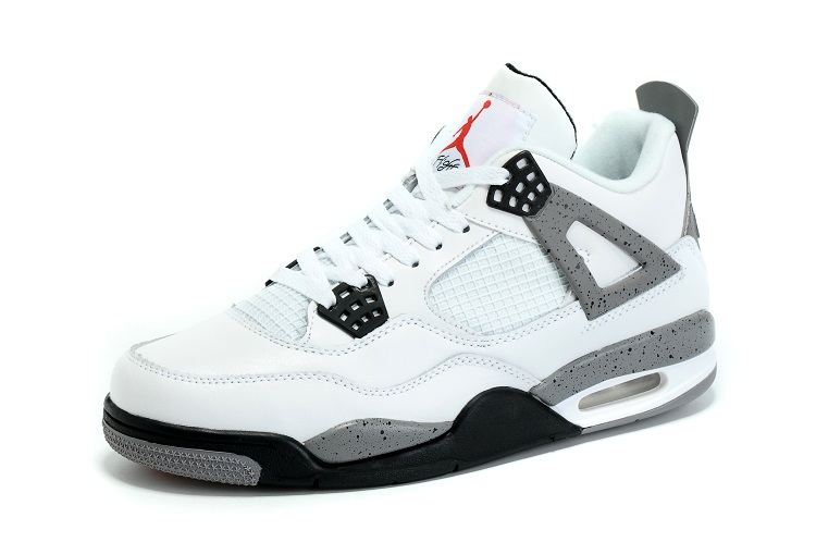 jordan air jordan 4 retro - Gris Blanco