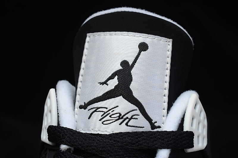 jordan air jordan 4 retro - Negro Blanco Gris