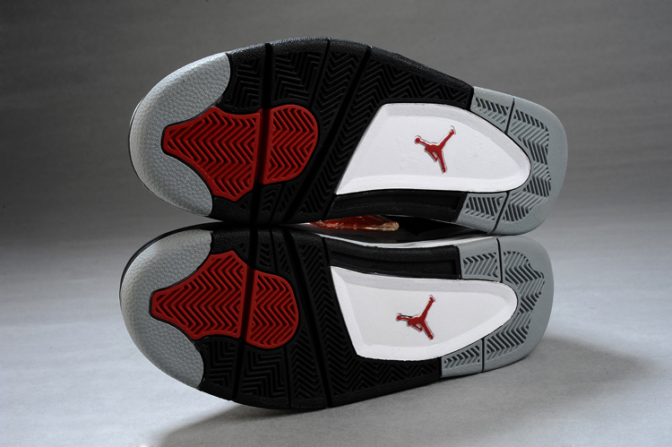 jordan air jordan 4 retro - Negro Gris Blanco