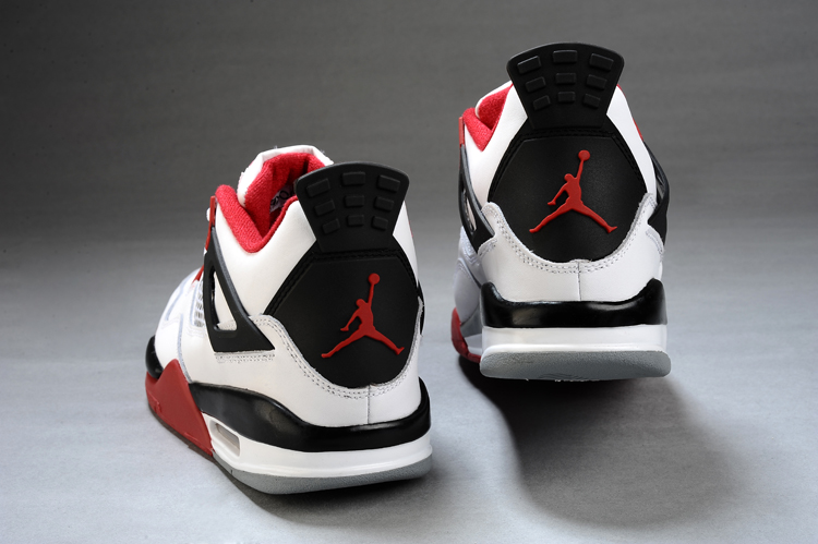 jordan air jordan 4 retro - Negro Rojo Blanco