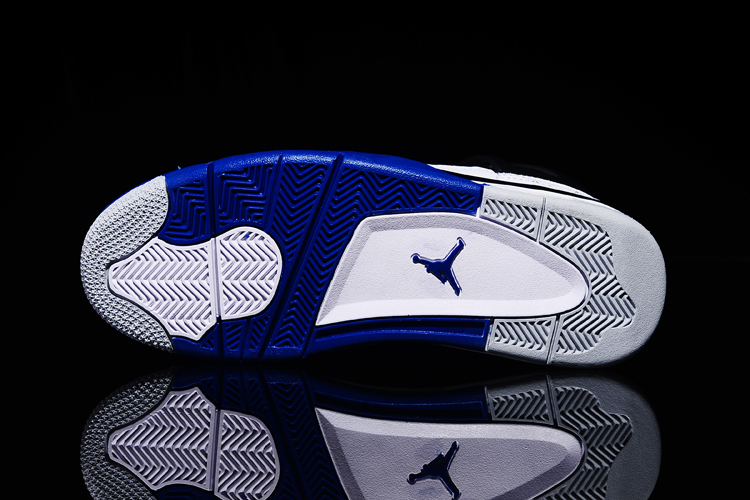 jordan air jordan 4 retro - Negro Blanco Azul