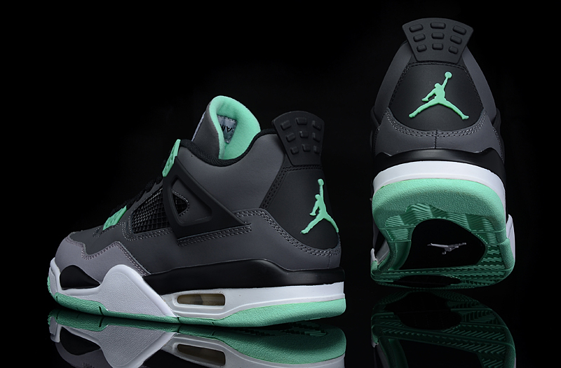 jordan air jordan 4 retro - Menta Negro Gris