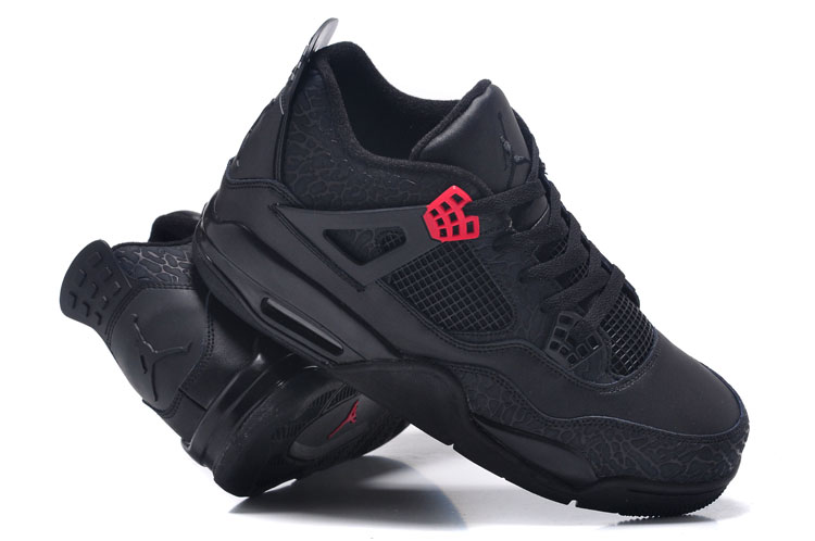 jordan air jordan 4 retro - Negro Rojo