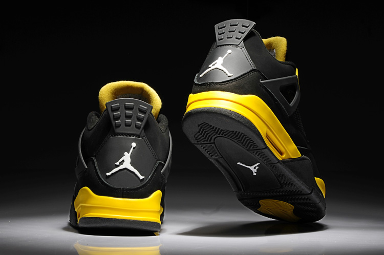 jordan air jordan 4 retro - Negro Amarillo