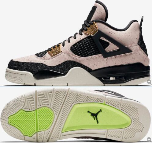 jordan air jordan 4 retro - Blanco Fluor Dorado Negro