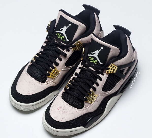 jordan air jordan 4 retro - Blanco Fluor Dorado Negro