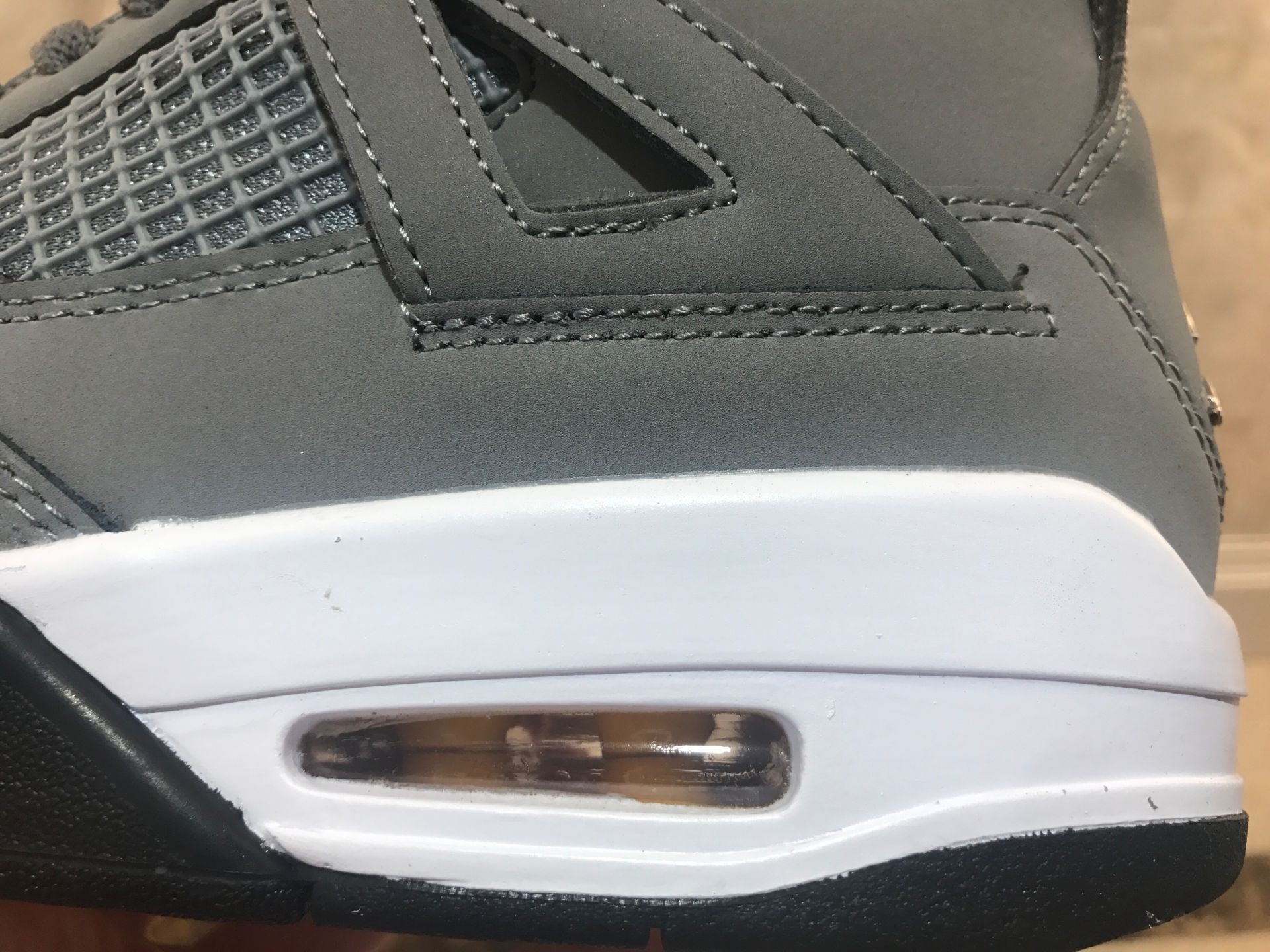 jordan air jordan 4 retro - Gris Amarillo Blanco