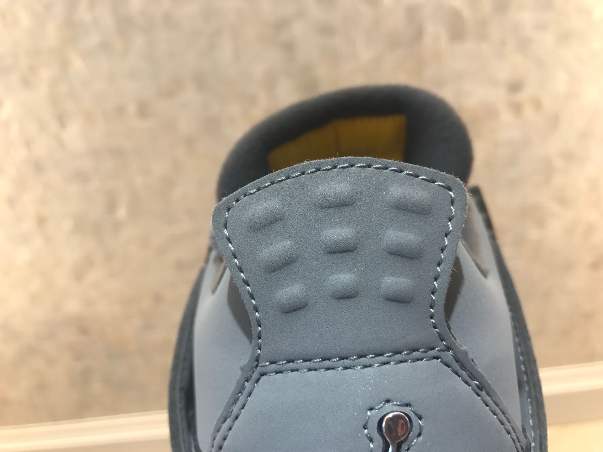 jordan air jordan 4 retro - Gris Amarillo Blanco