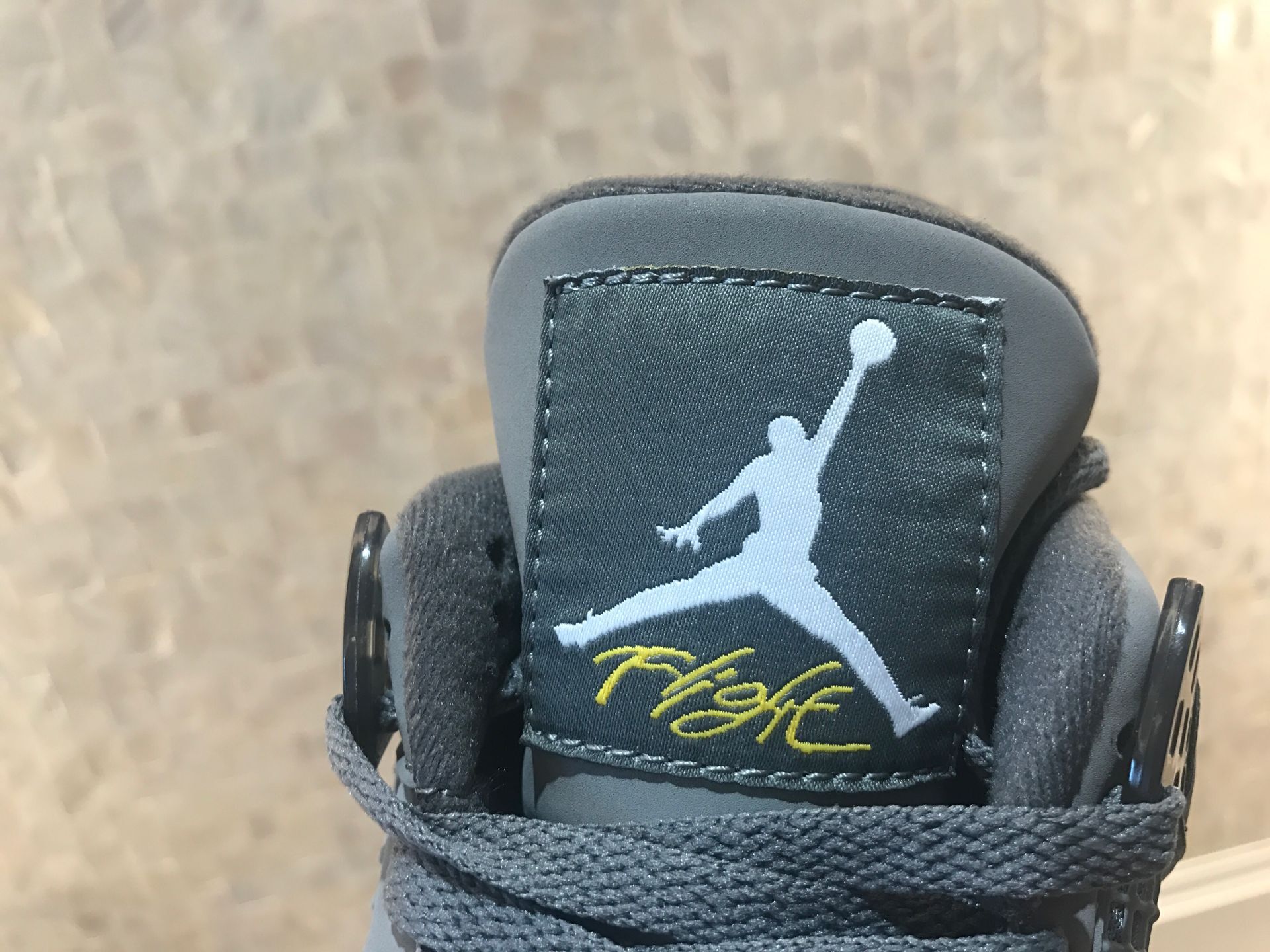 jordan air jordan 4 retro - Gris Amarillo Blanco