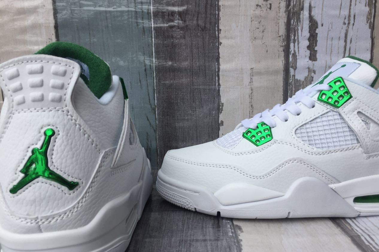jordan air jordan 4 retro - Blanco Verde