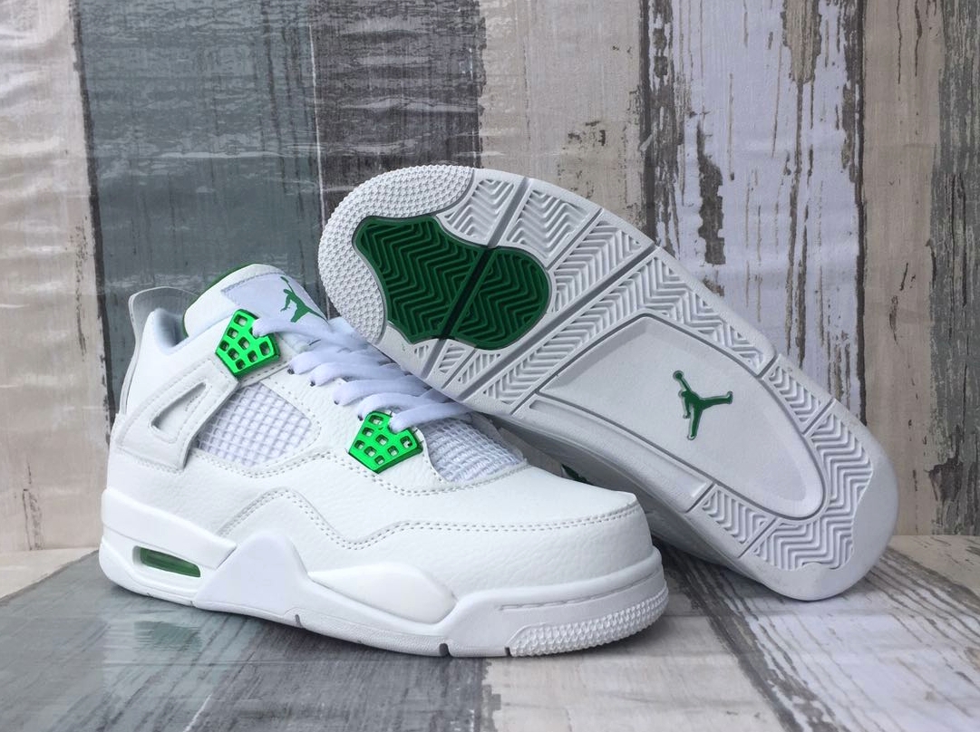 jordan air jordan 4 retro - Blanco Verde