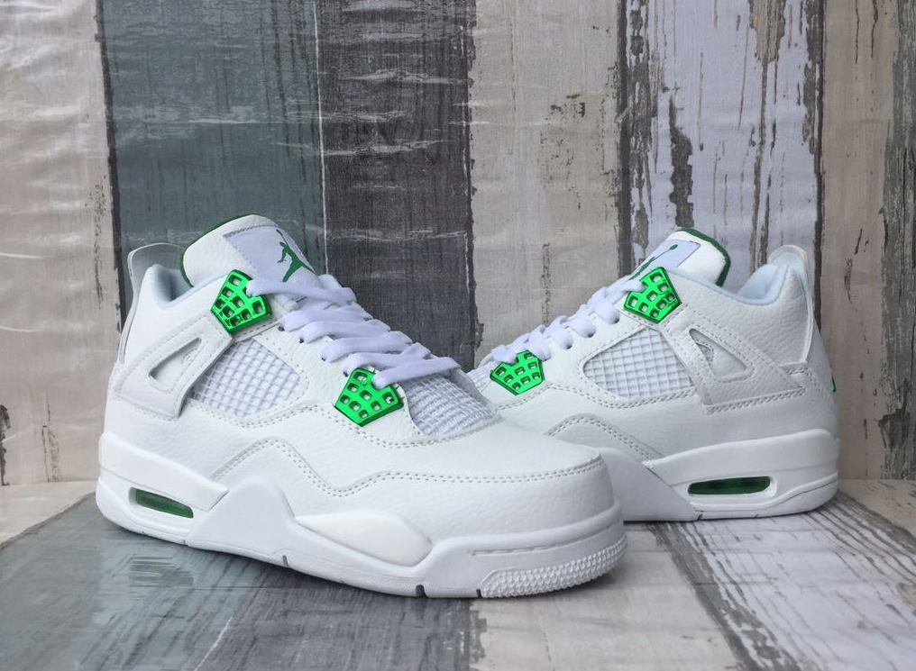 jordan air jordan 4 retro - Blanco Verde