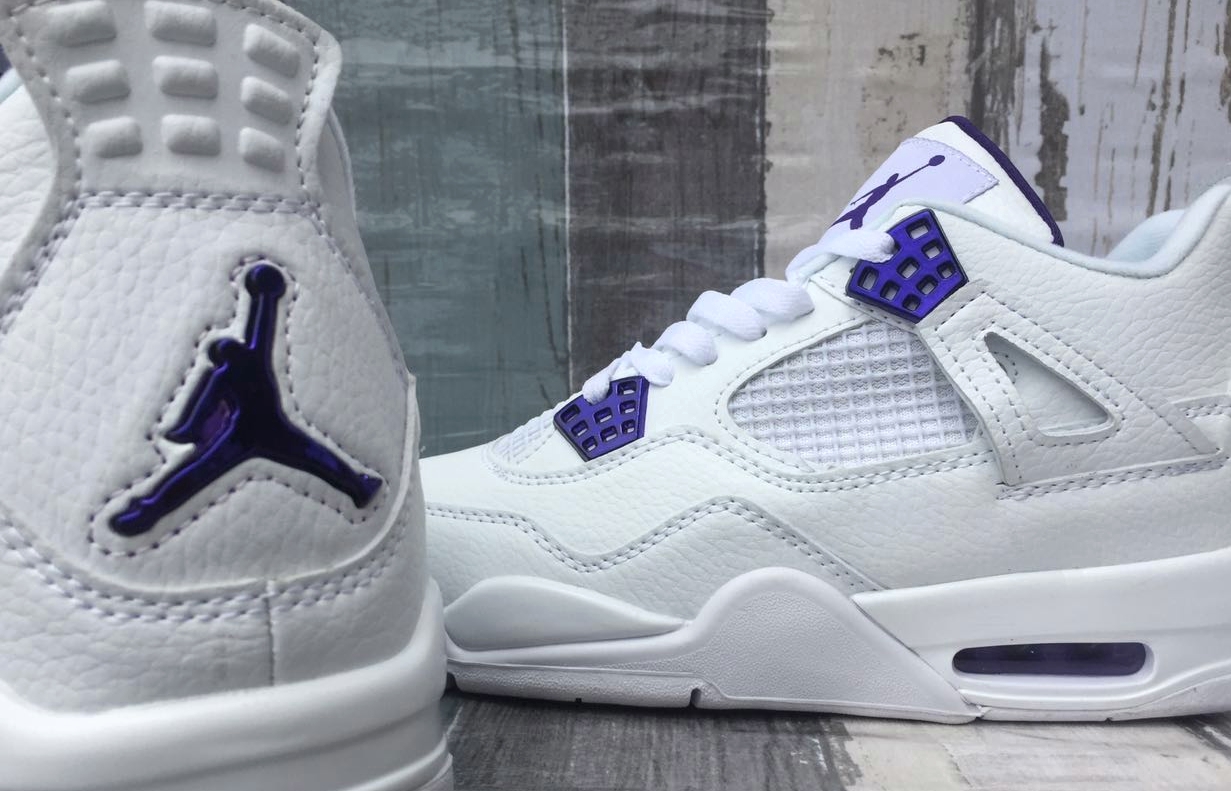 jordan air jordan 4 retro - Blanco Azul