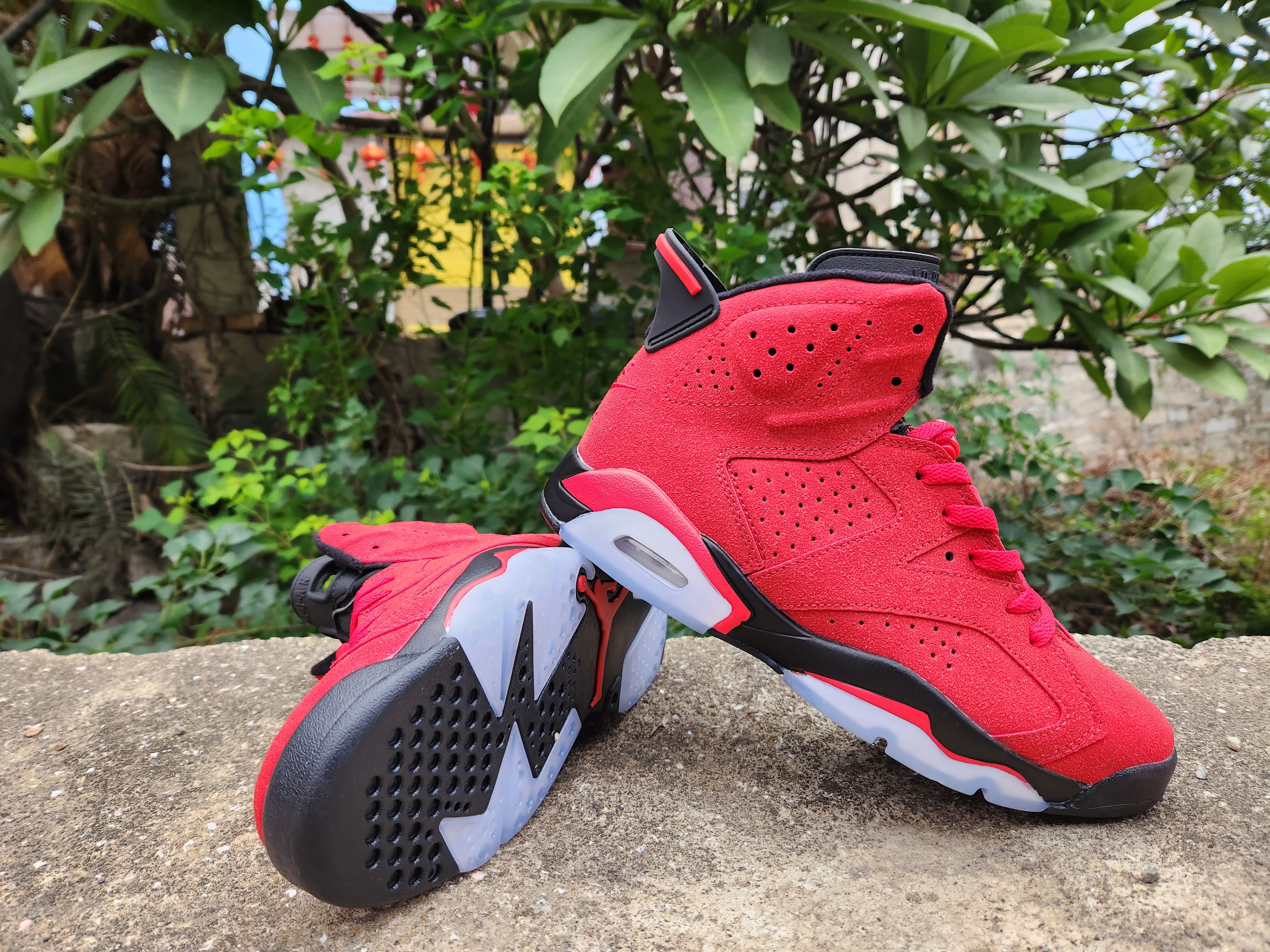 jordan air jordan 6 retro - Rojo