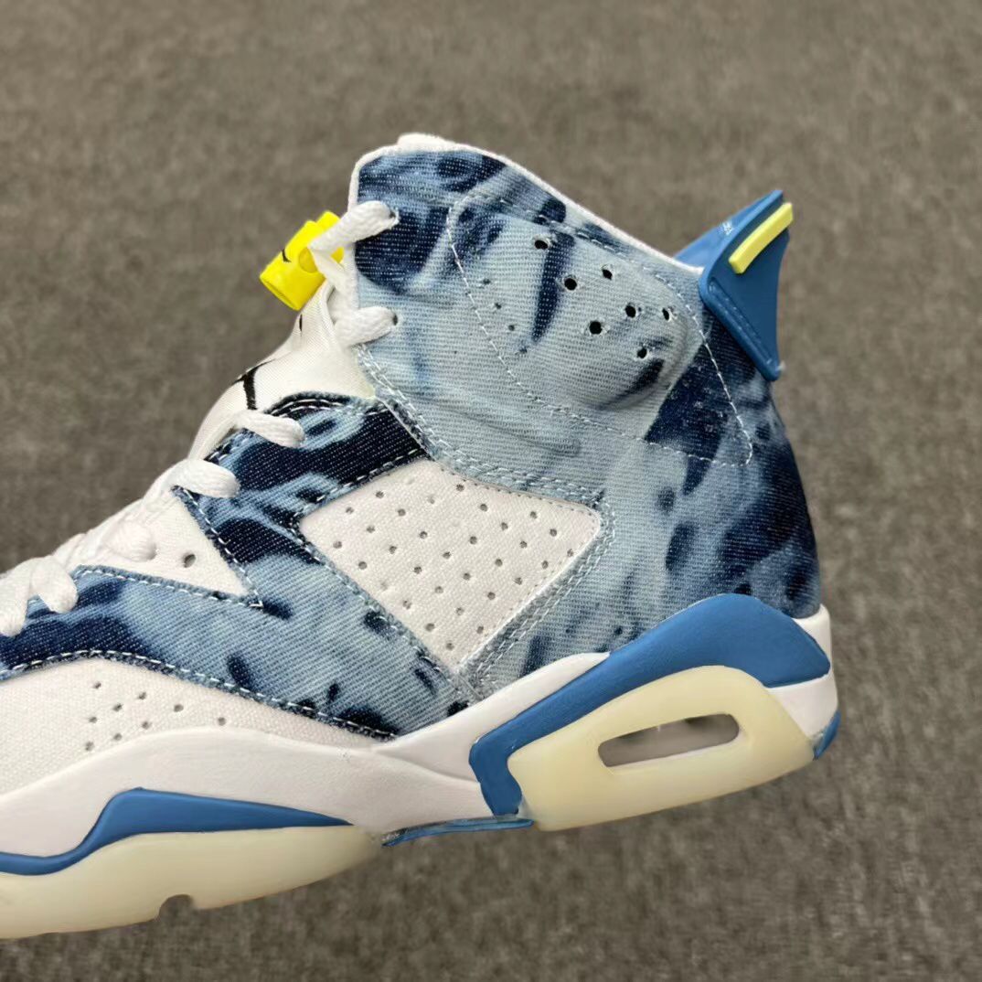 jordan air jordan 6 retro - Celeste Blanco