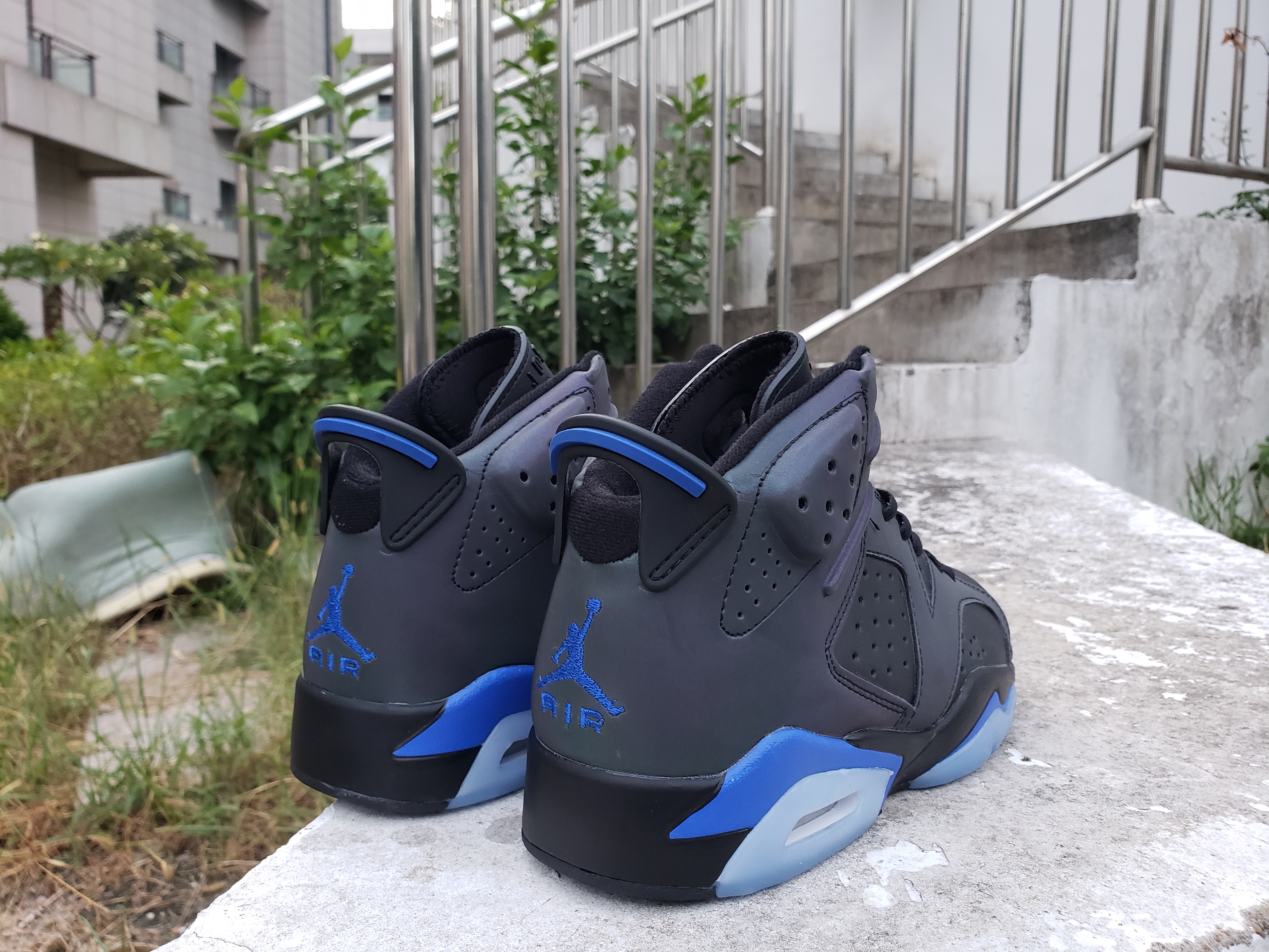 jordan air jordan 6 retro - Fluor Negro