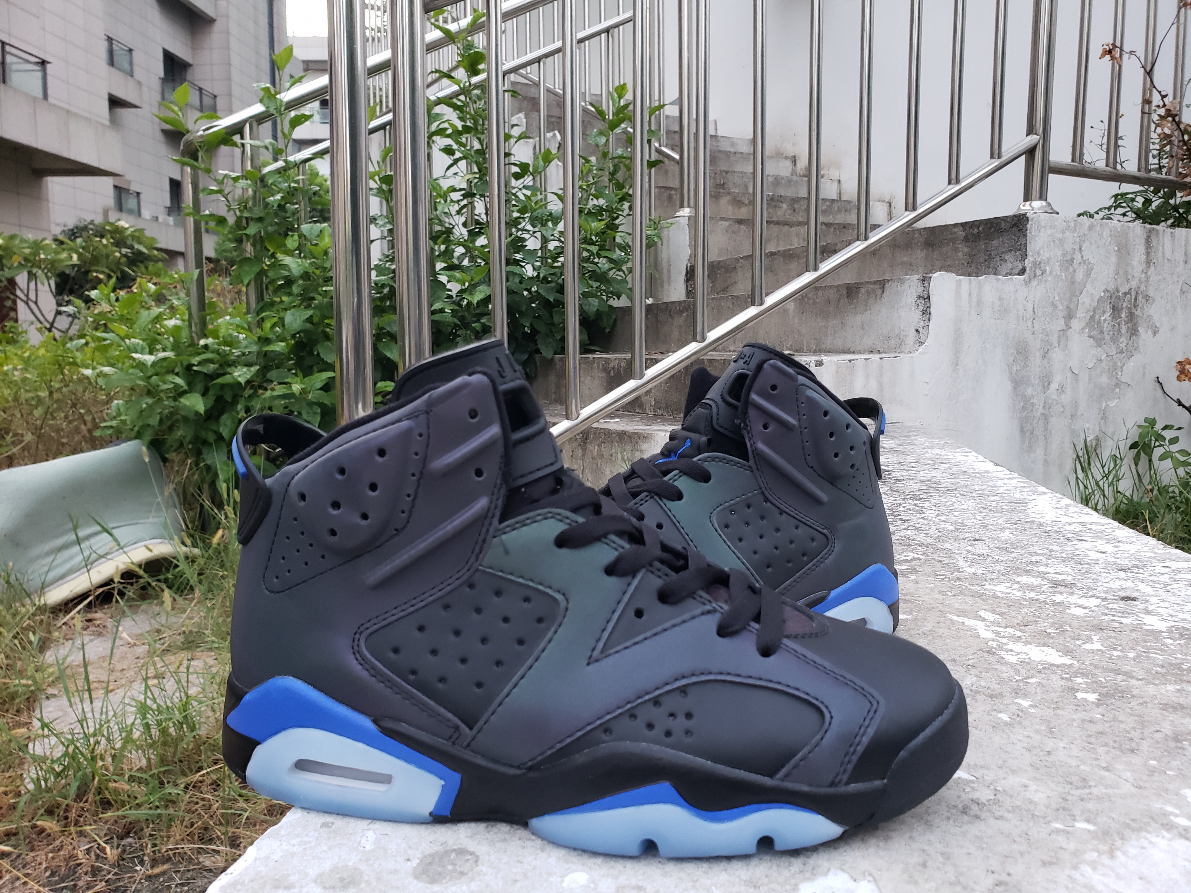 jordan air jordan 6 retro - Fluor Negro